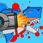 Logo of Robot Gun Shark Double Attack android Application 